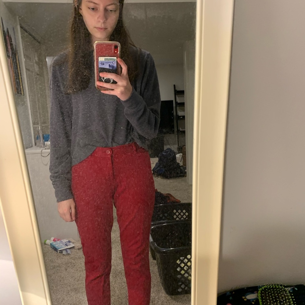 Gap Size 6 Red Pants